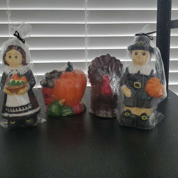 Other - Thanksgiving Themed Candles Set